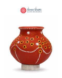 Hand-painted Decorative Clay Pot
