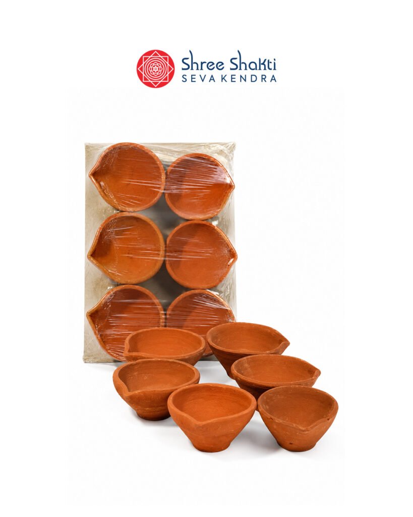 Pavitra Terracotta Diyas (Set of 4)