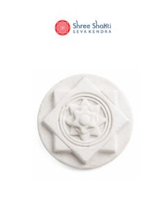 Handcrafted White Marble Shree Yantra